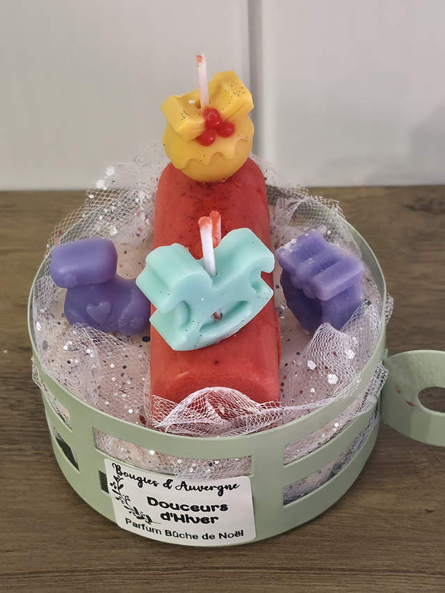 Douceur d'hiver parfum Bûche de Noël