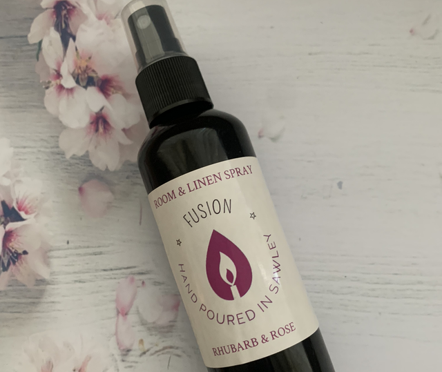Rhubarb &amp; Rose -  Room &amp; Linen Spray 