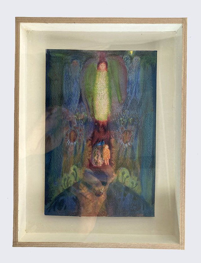 L'éveil de l'ange encadré