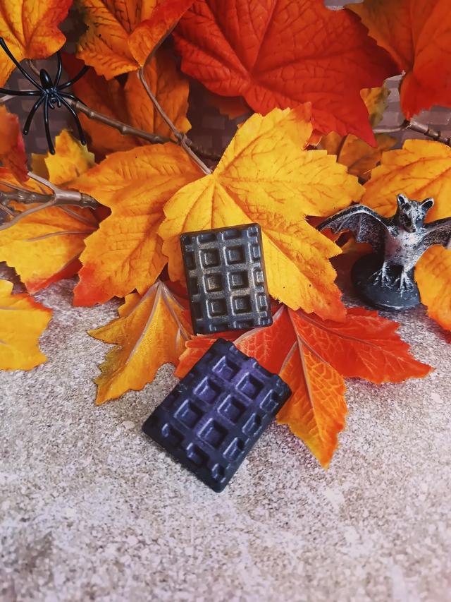 Fondant gauffres d'Halloween 