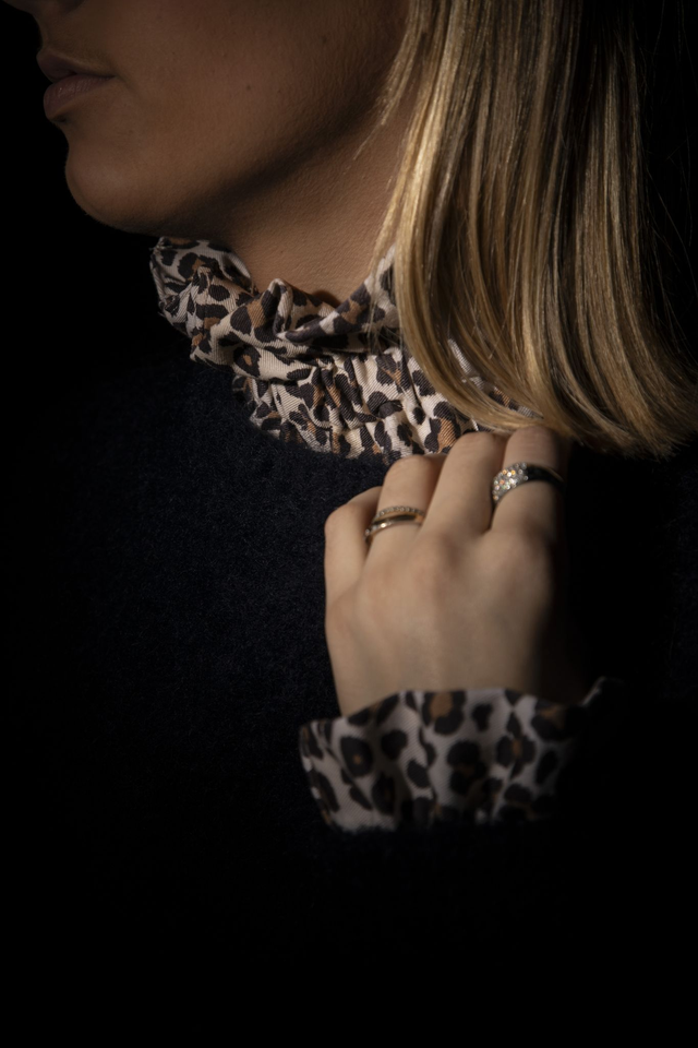 Ensemble Manchettes et col