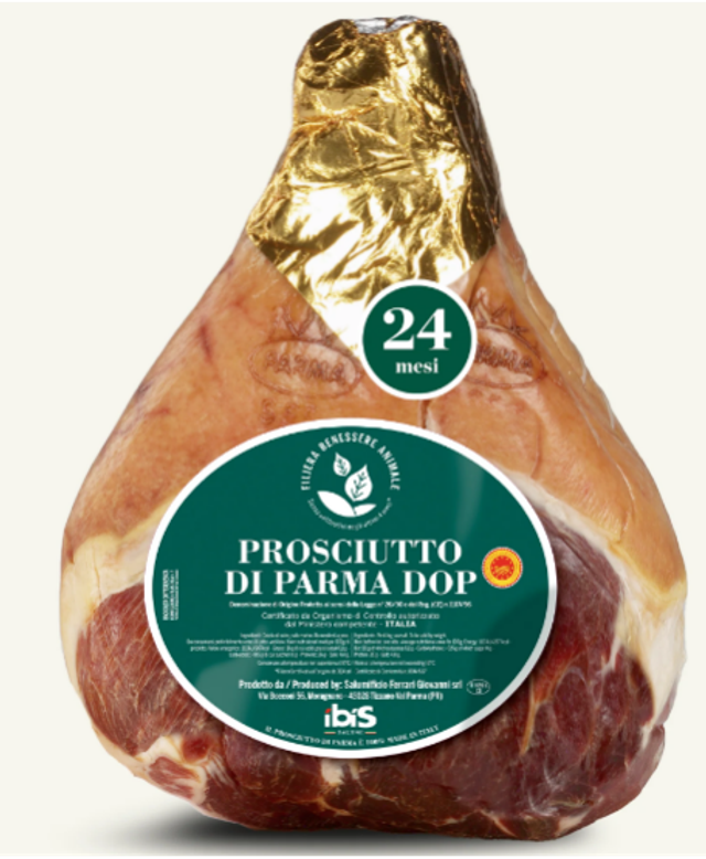 PROSCIUTTO DI PARMA 24 M IAW ADDOBBO IBIS