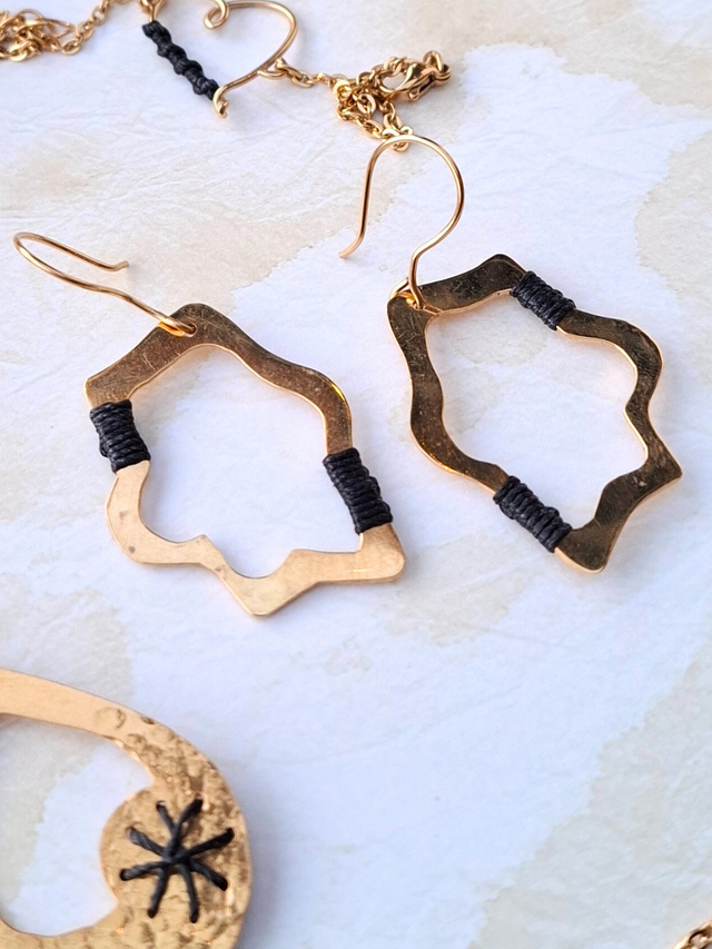 Boucles d’Oreilles Nuage – Version Black