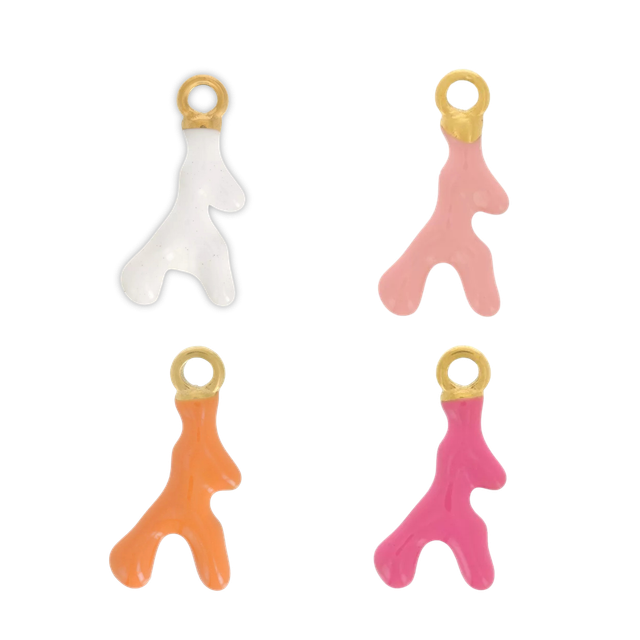 32 - Breloque Corail