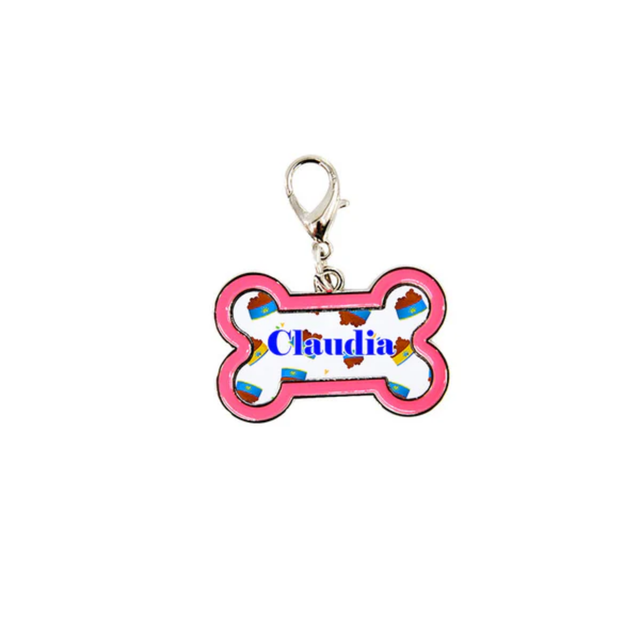 Dog Tag Bone Shape