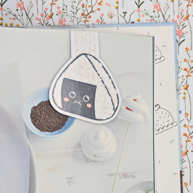 Marque-page magnétique Onigiri