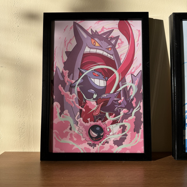 Tableau Pokémon trio Ectoplasma