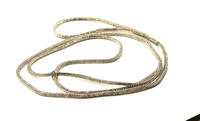 Laisse Diamond Argent