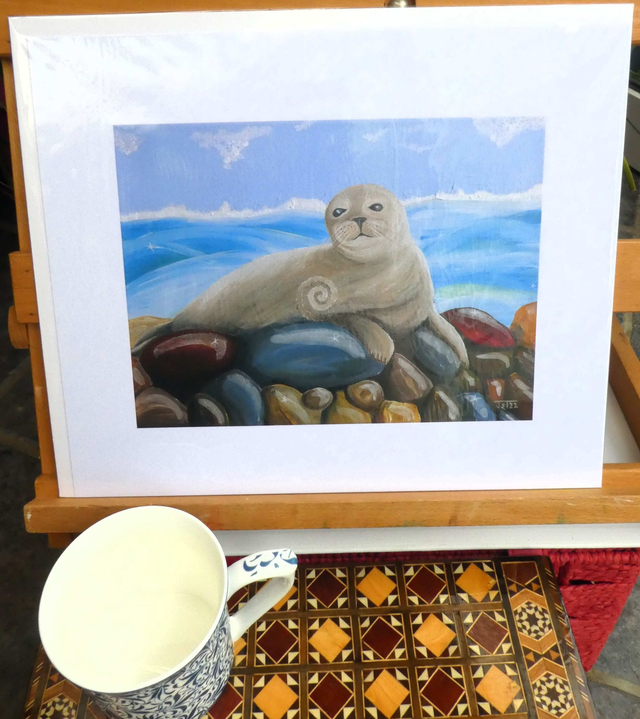 Open Edition Fine Art Print, from my "Marine Wonders" collection, "Happiness"