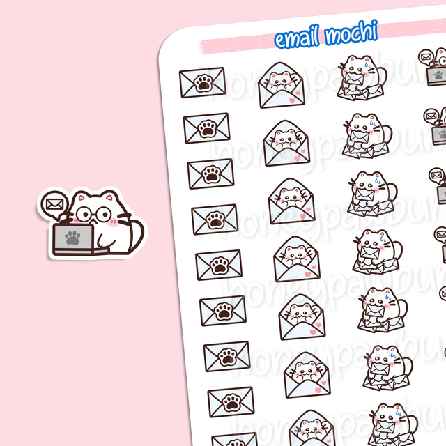 Mochi und Emails Sticker Sheet - ST2412