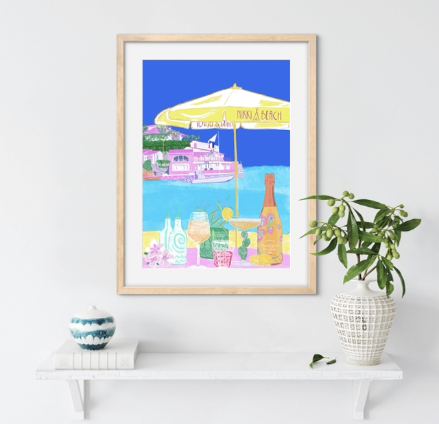 Lunch at Nikki Beach