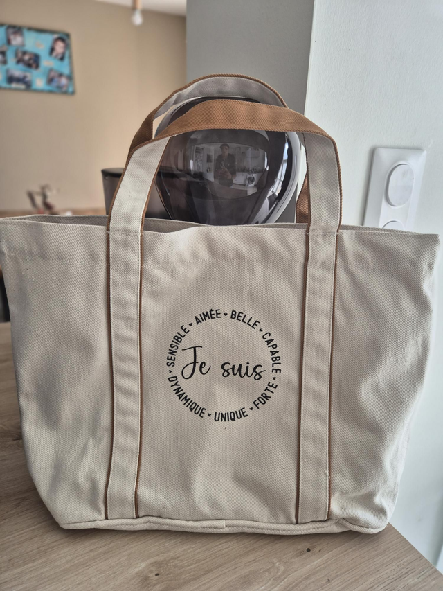 Sac &quot; Je suis.....&quot;