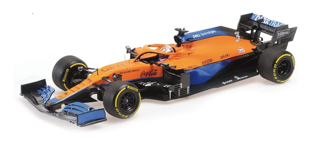 Mclaren MCL35M D. Ricciardo Bahrain GP 2021 Minichamps 1:18 Formel 1