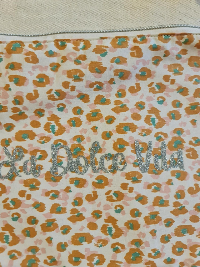 Grande pochette leopard