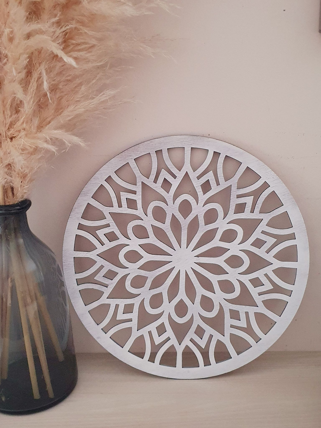 Decoration murale - Mandala bois