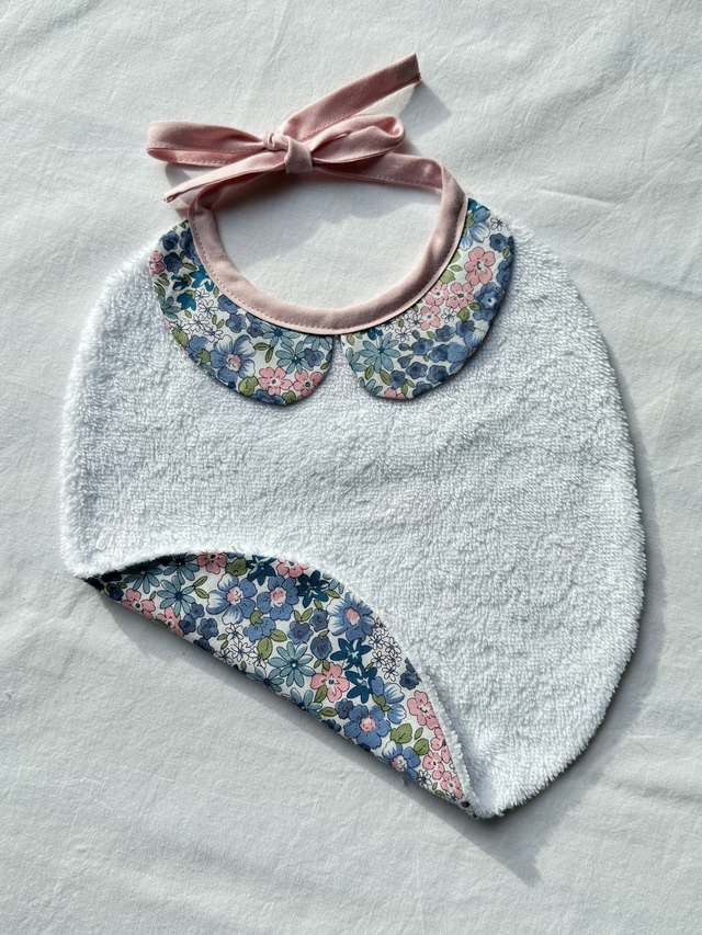 Bavoir col claudine bébé (0-12 mois)