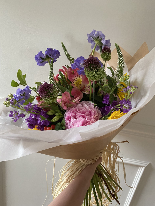 21st August 2025 - Summer Hand-Tied Bouquet Workshop at the Blue Bicycle - 6pm-8pm