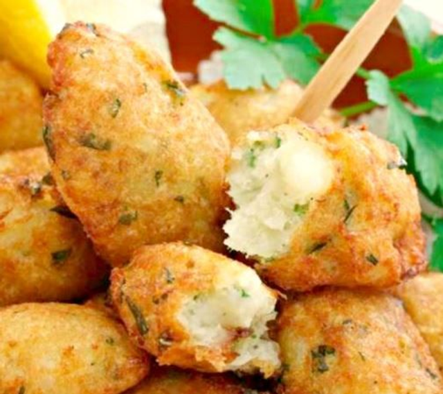 Bolinhos de bacalhau para forno o air fryer (10 un)