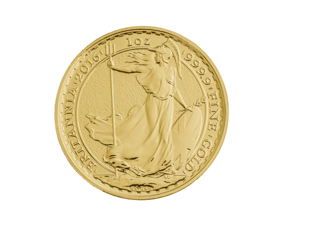 UK 1oz Gold Britannia Privy Edge Monkey 2016