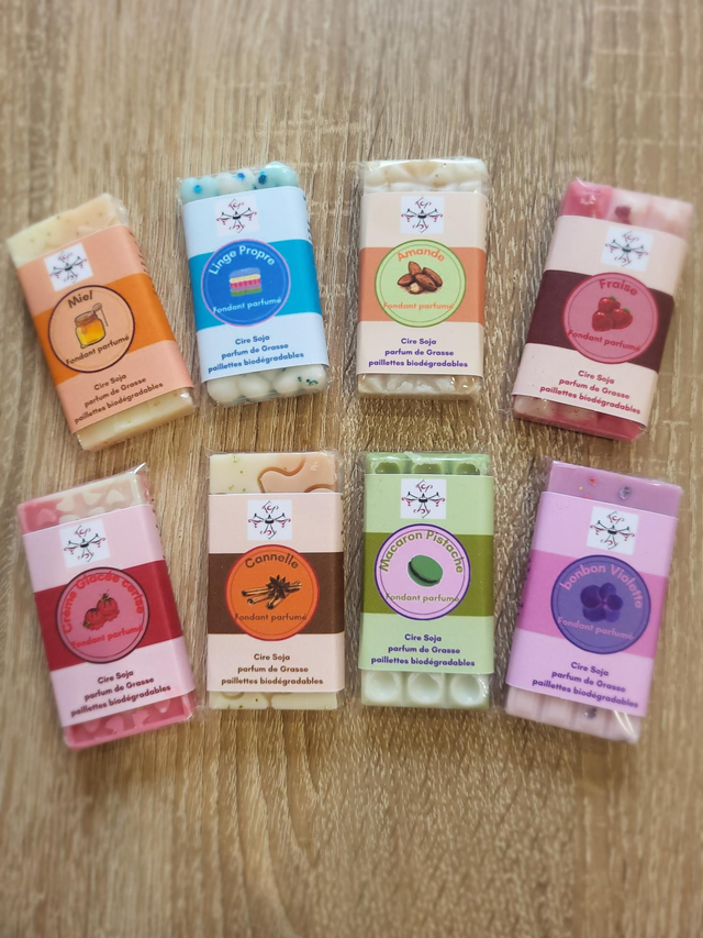 Tablette fondant parfumée 