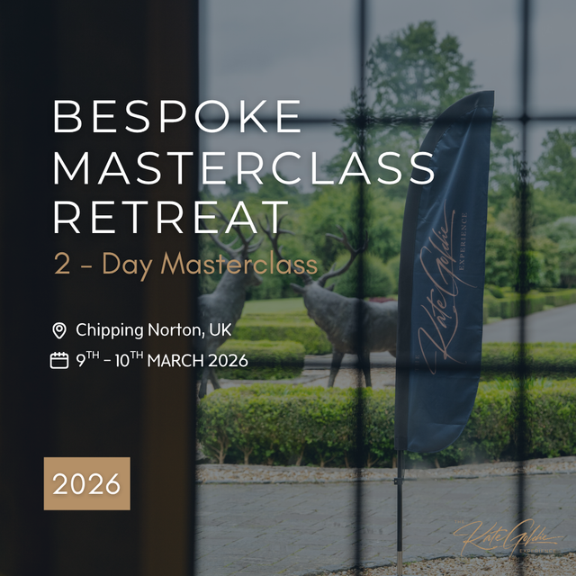 18th - 19th May 2026 | 1:5 Bespoke Retreat | 2-Day Masterclass