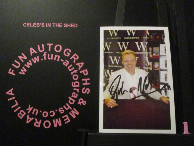 Graham Norton Authentic Autographed 6x4 Our Facing White Border Photograph (1)