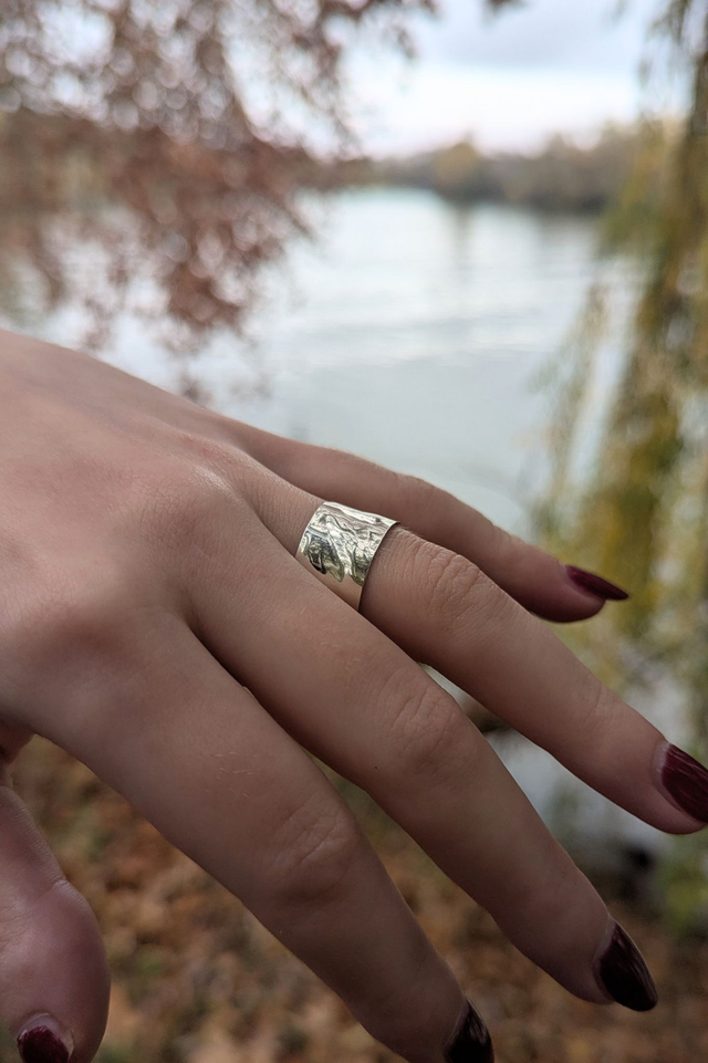 Bague martelée Mélité