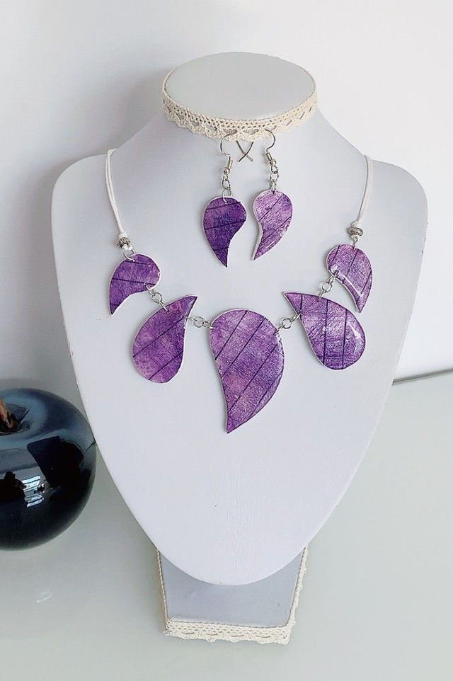 Parure "Rose Céleste"