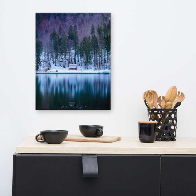  Canvas Laghi di fusine winter ghost 