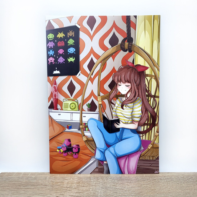 Illustration Groovy A4