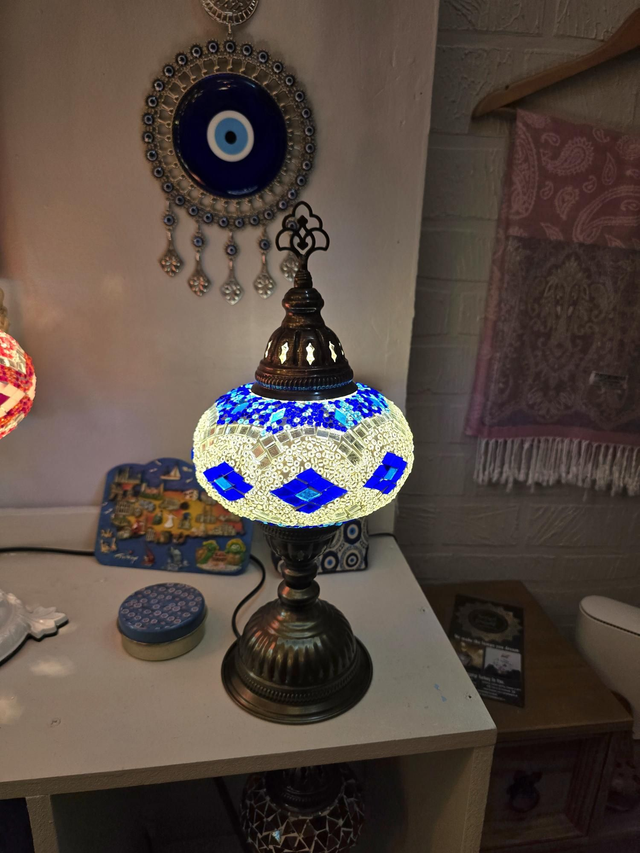Large Mosaic Table Lamp