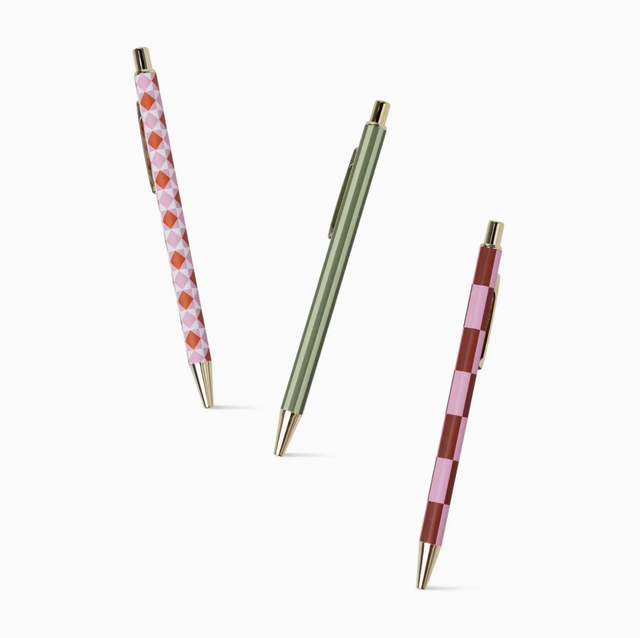 A Dopo 3 Pen Set- Diamond, Stripe, Check