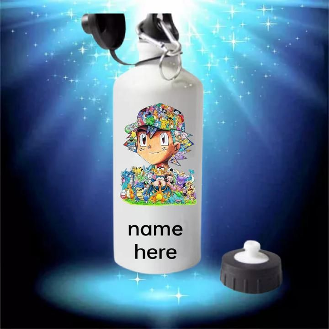 Pokemon Water Bottle With Free Personalisation 