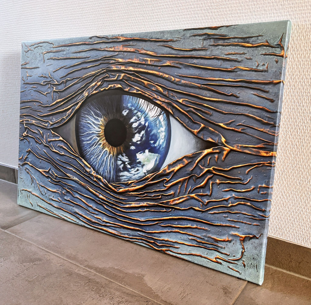 Edition sur châssis REGARDE! 50x75 cm