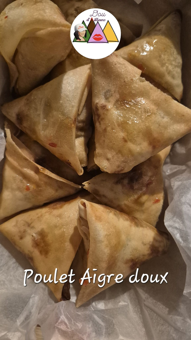 Samoussa poulet aigre-doux (hallal) x5