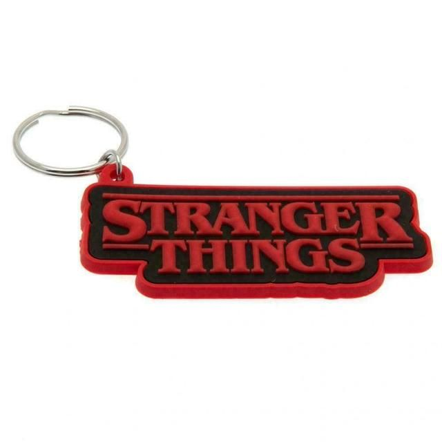 Pyramid International Stranger Things Logo Rubber Keychain