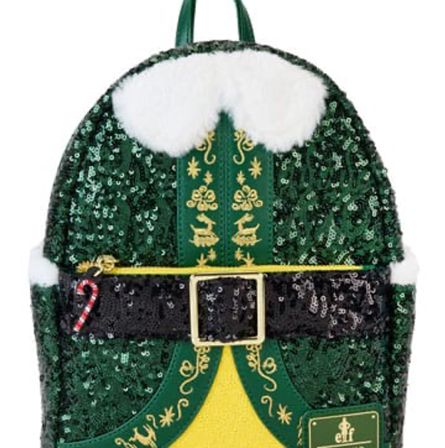 Elf: Sequin Buddy Cosplay Mini Backpack