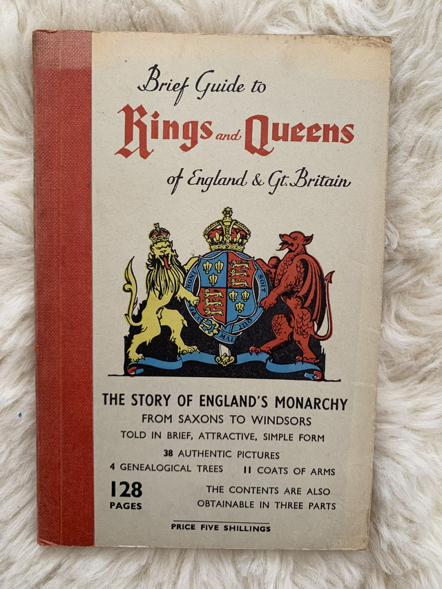 Brief Guide to Kings &amp; Queens of England &amp; Great Britain - Saxons to Windsors