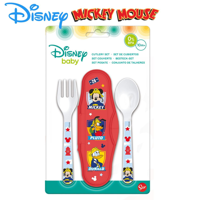 ESTUCHE C/CUBIERTOS MICKEY