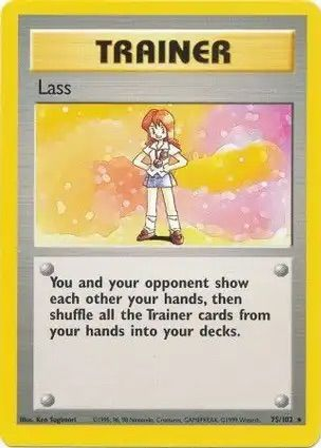 Lass - 75/102 (Base Set Unlimited)