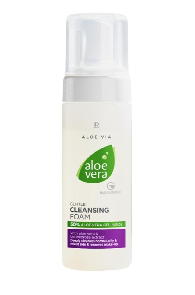 Mousse nettoyante visage, 50% aloé Vera, 150 ml