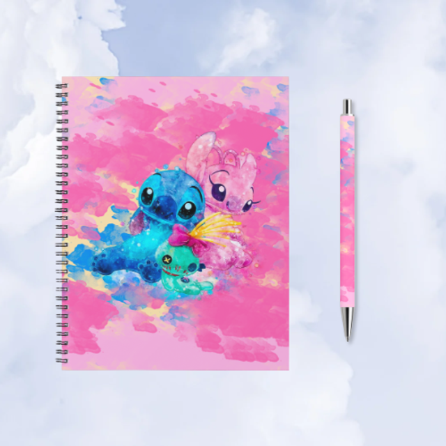 Stitch et Angel Pastel