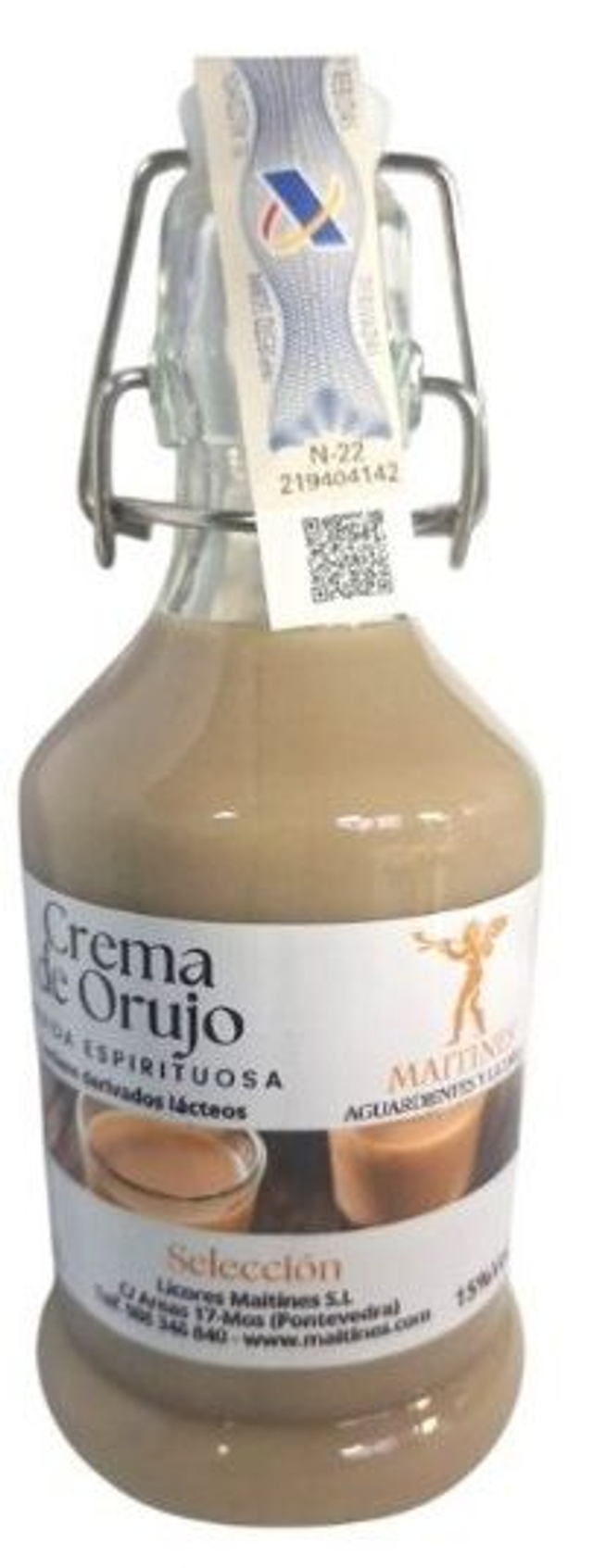 LICOR CREMA DE ORUJO 20 CLS. MOD. SIFÓN MAITINES