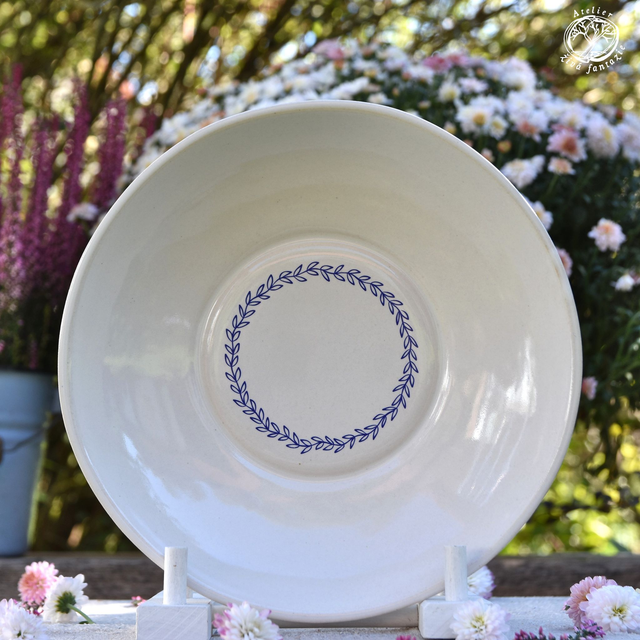 Keramický talíř hluboký, mísa