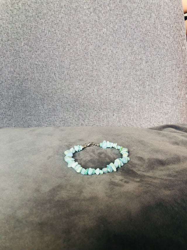 Amazonite & Aquamarine Bracelet
