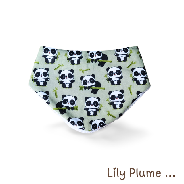 Bavoir de dentition panda