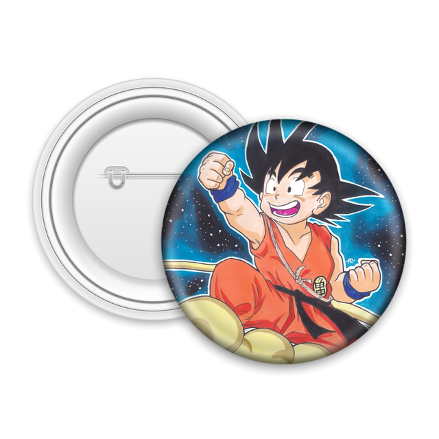 Badge Goku Enfant