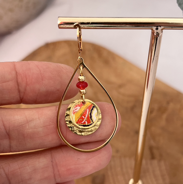 Boucles d’oreilles acier inoxydable