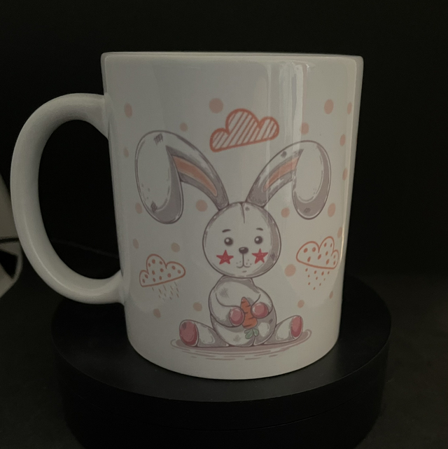 Mug lapin (+ prénom)