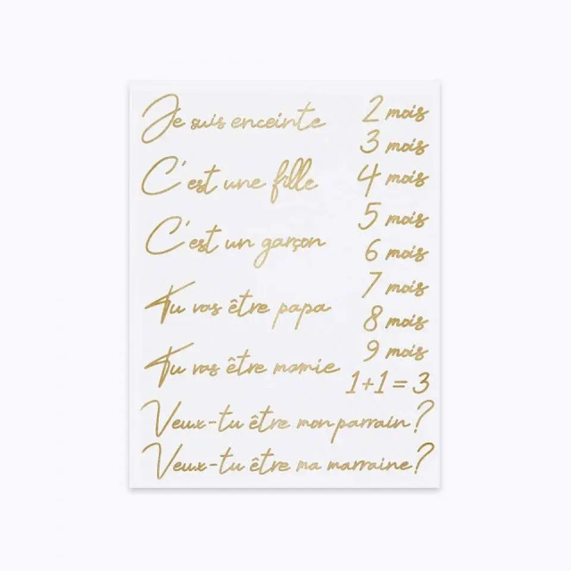 Tatouages de grossesse - Ilado